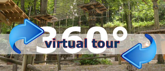 Click per visualizzare il Virtual Tour di Majagreen Parco Avventura